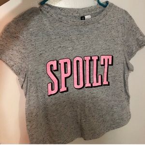 Spoilt T shirt Worn Once